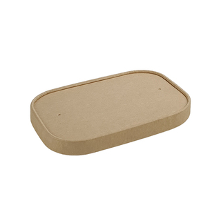 Greenmark Paper Lid for Kraft Rectangular Containers