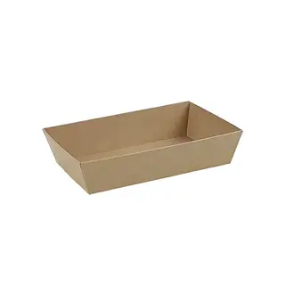 Kraft Rectangular Bakery Box Base Small