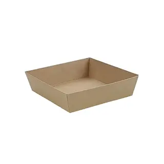 Kraft Square Bakery Box Base Small