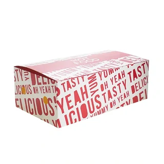 Cardboard Snack Box Tasty Food Large