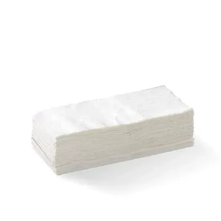 Luncheon Napkins White 2 Ply GT Fold