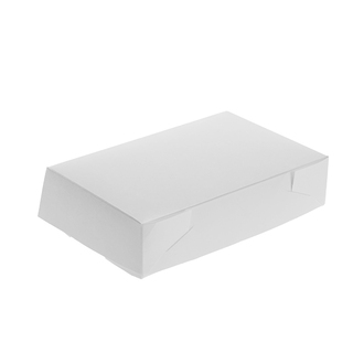 Rectangle Cake Box with Hinged Lid Small