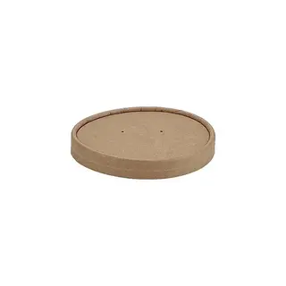 Greenmark Paper Lid for 8oz-16oz Bowl Kraft