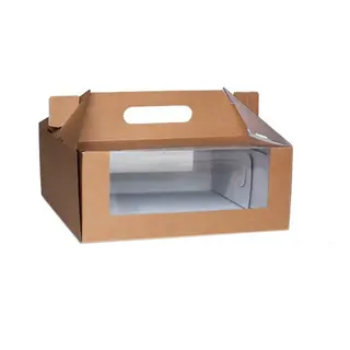 Greenmark Kraft Pack'n'Carry Cake Box 10x10x4