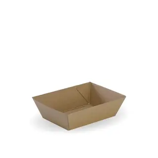 Greenmark Corrugated Tray Kraft Small