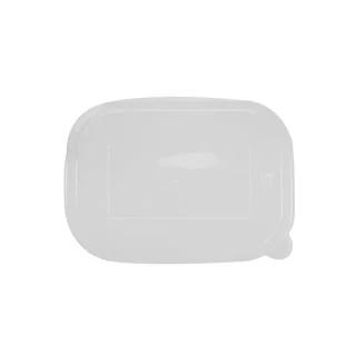 Clear PP Lid for Paper Rectangular Container 800mL & 1090mL