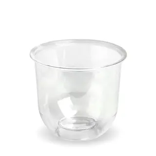 BioPak 360mL Clear Bioplastic Unbranded Tumbler