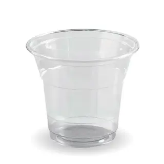 BioPak 150mL Clear Bioplastic Unbranded Cup