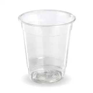 BioPak 250mL Clear Bioplastic Unbranded Cup