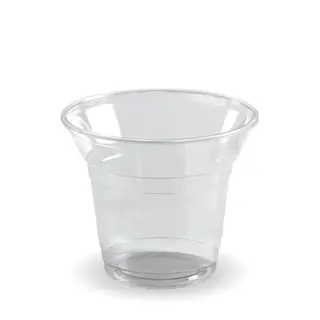 BioPak 300mL Clear Bioplastic Unbranded Cup