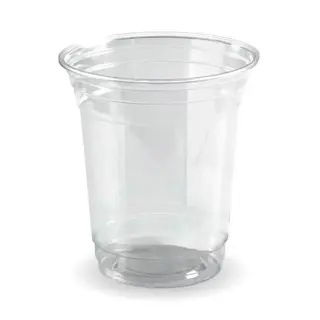 BioPak 420mL Clear Bioplastic Unbranded Cup