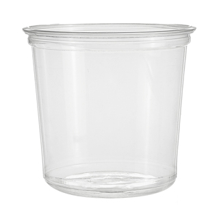 Greenmark RPET Deli Container 24oz Clear