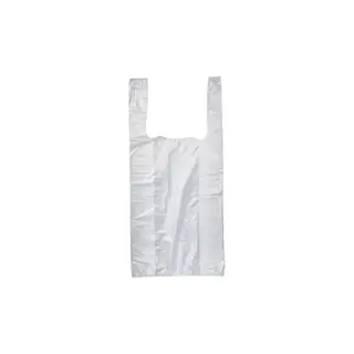 Small Reusable Plastic Carry Bag 36um Plain