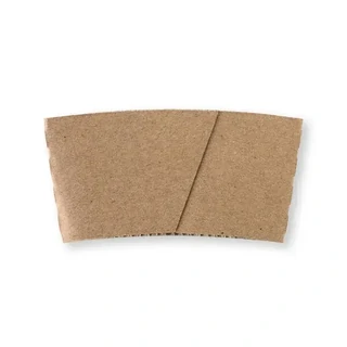 Kraft Coffee Cup Sleeves For 8oz Cups