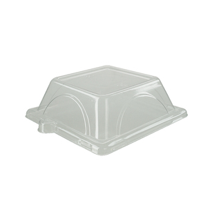 Greenmark PET Lid for 6 Inch Square Plate