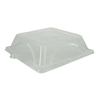 Greenmark PET Lid for 8 Inch Square Plate