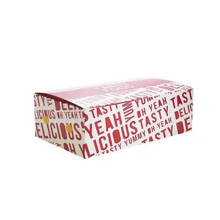 Cardboard Snack Box Tasty Food Small 