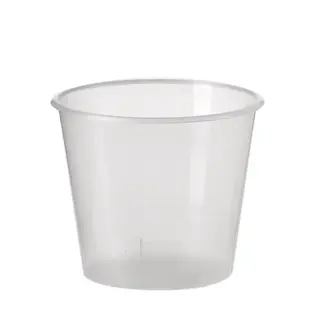 Disposable 80mL Clear Sampling Cup / Dessert Cup