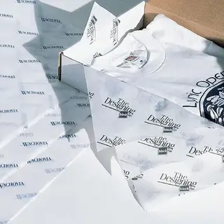 Printed Tissue Paper 10,000 Half Sheets