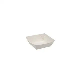 Greenmark Paper Food Tray White Mini