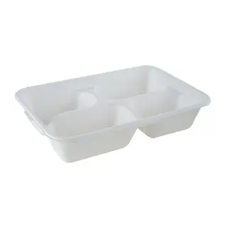 Greenmark Sugarcane 4 Compartment Tray