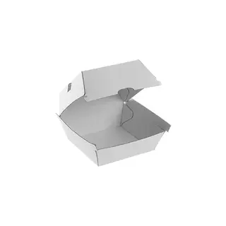 Greenmark Corrugated Burger Box White