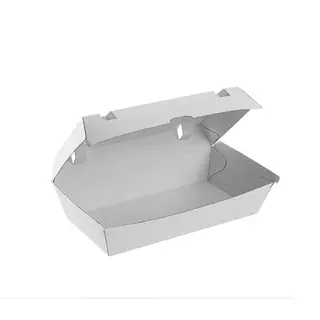 Greenmark Corrugated Large Snack Box White