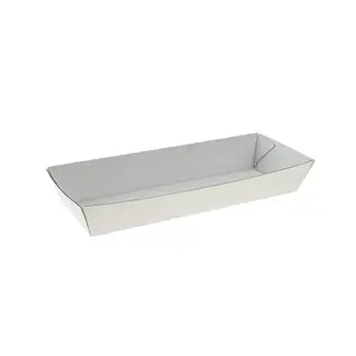 Greenmark Corrugated Tray White Hot Dog