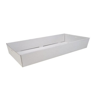 Greenmark Cardboard Catering Tray Base White Large