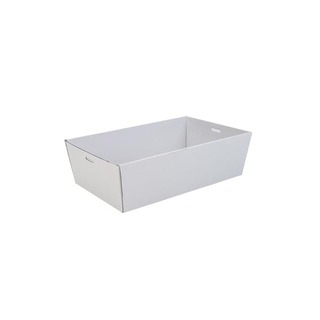 Greenmark Cardboard Catering Tray Base White Small