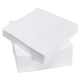Budget 1 Ply White Luncheon Napkins