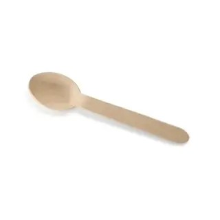 Wooden Dessert Spoon